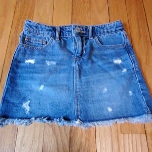 Gap Kids Jean Mini Skirt Size 6